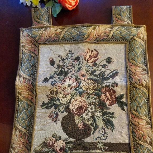 FLEMISH WALL HANGING VINTAGE TAPESTRY METRAX CRAYE - Picture 3 of 12